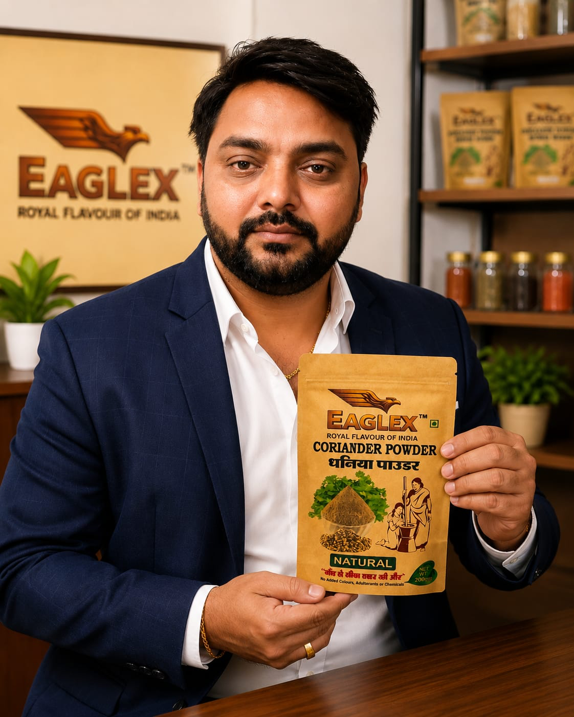 Shri Manohar Singh Bhati — Director, EAGLEX Royal Flavour of India